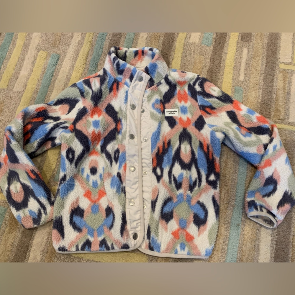 Abercrombie Kids fleece jacket, girls sz 13/14